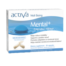 Activa Well-Being Mental+, 30 vege caps Activa Well-Being Mental+, 30 vege caps